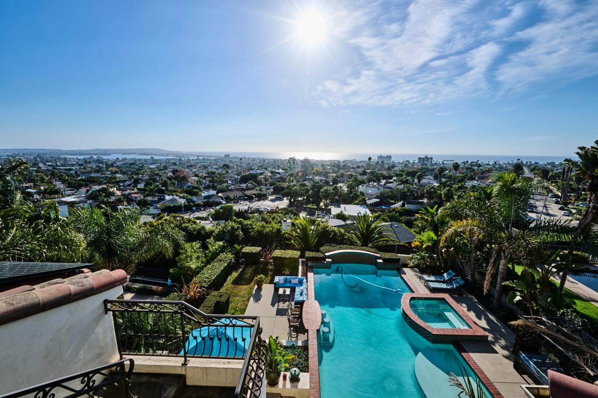 360 Degree Ocean & City Views With Pool, Spa, Close To The Beach! Pets Ok San Diego Exterior photo