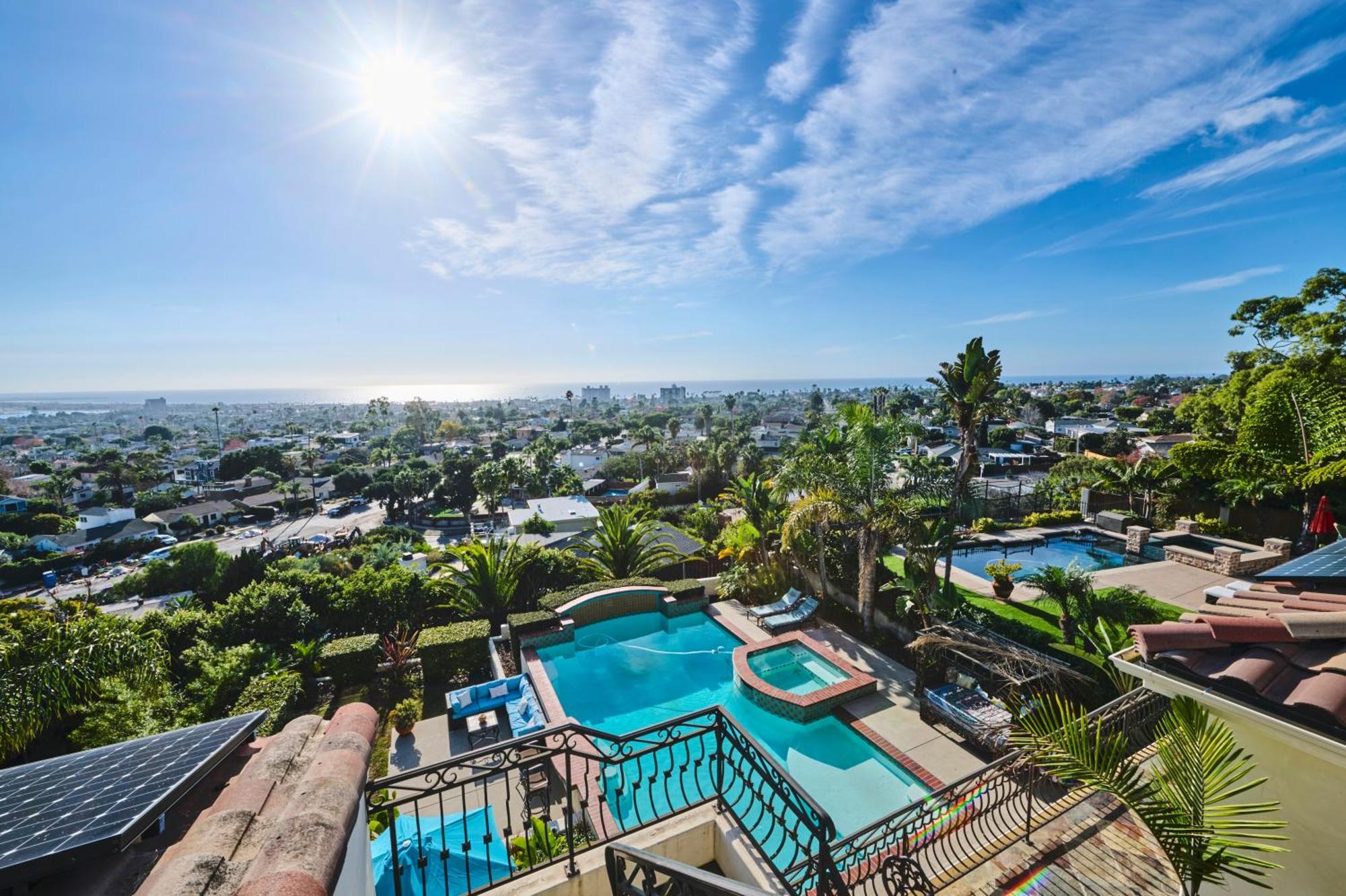 360 Degree Ocean & City Views With Pool, Spa, Close To The Beach! Pets Ok San Diego Exterior photo